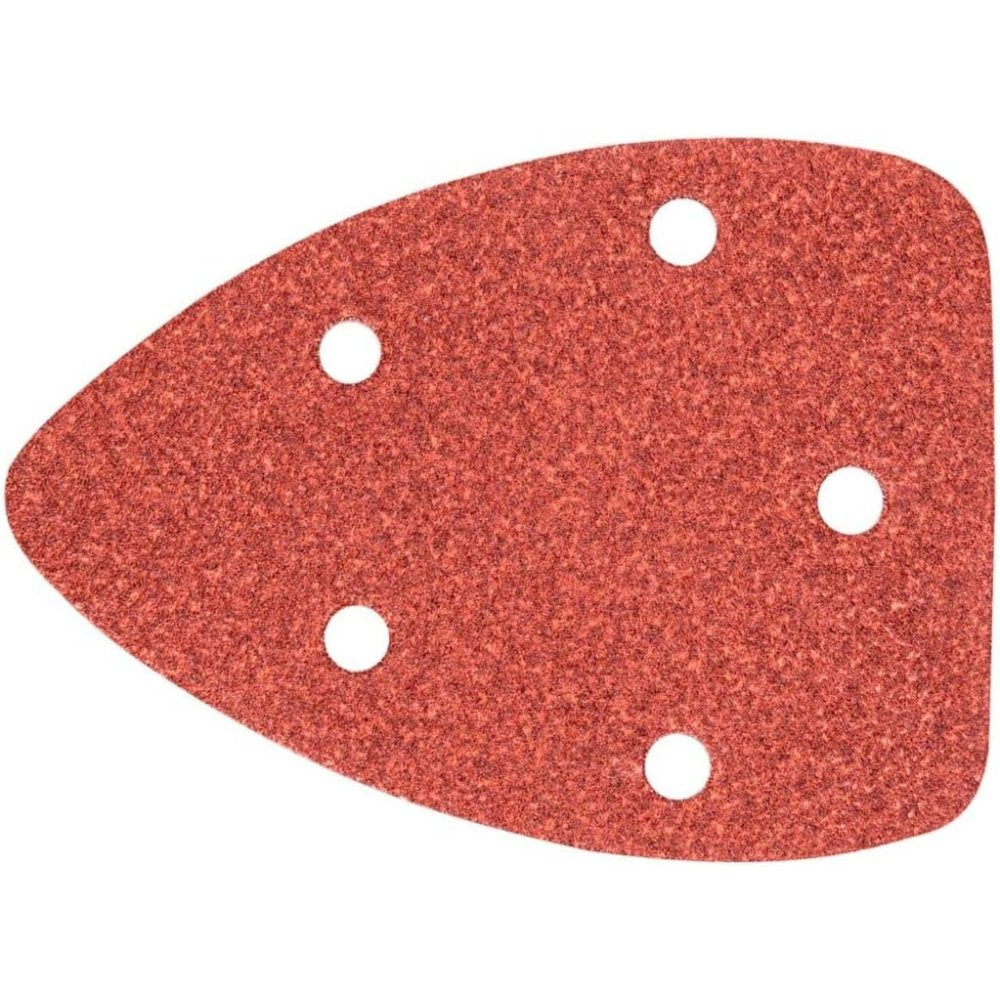 Topex 57h824 carta abrasiva con n velcro k80 per smerigliatrice