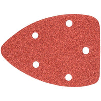 Topex 57h824 carta abrasiva con n velcro k80 per smerigliatrice