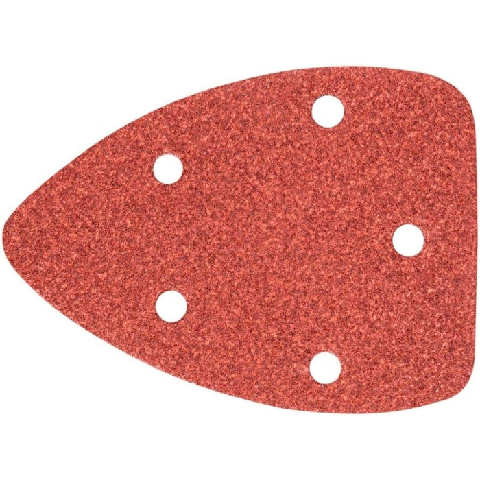 Topex 57h824 carta abrasiva con n velcro k80 per smerigliatrice