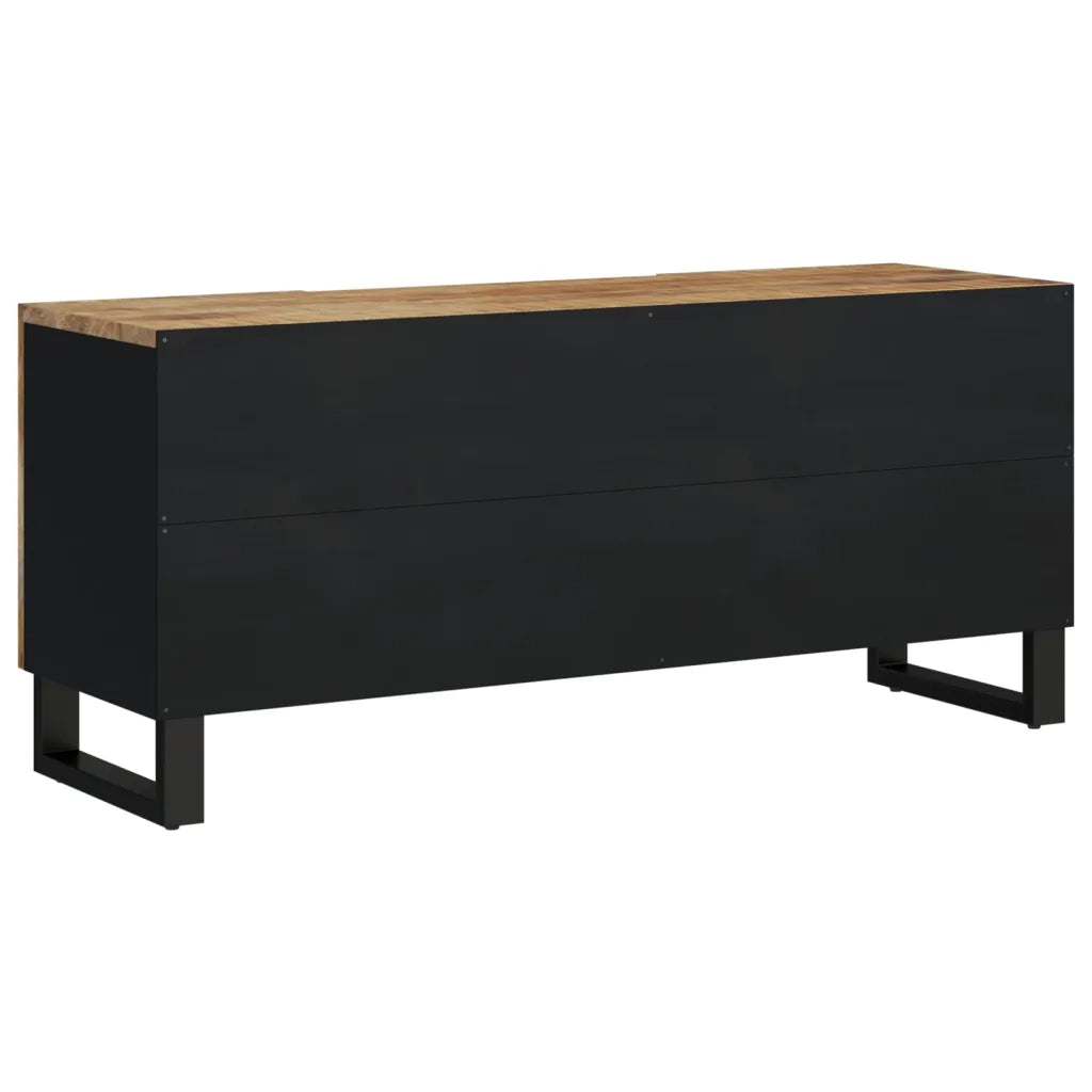 Mobile TV 105x33,5x46cm Legno Massello Mango Legno Multistrato 351958