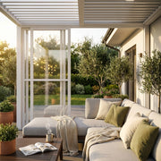 Parete laterale in policarbonato per pergola bioclimatica Tony - TONY