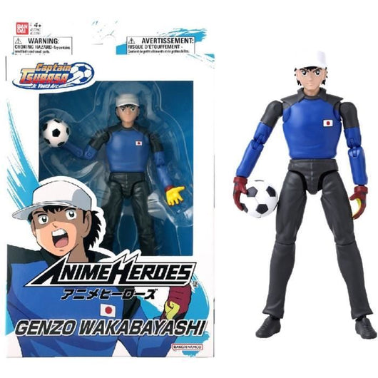 BANDAI - Anime Heroes - Captain Tsubasa - Anime Heroes Figura 17 cm - Genzo Wakabayashi - 37792