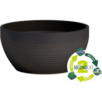Bicchiere - GARDEN ID - Green Care Impact Nero-Anth - 35 x 16 cm - Garanzia 10 anni - 100% riciclato - Resistente UV/gel