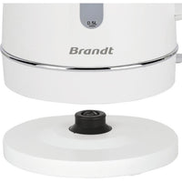 Bollitore - BRANDT - BO1702W - 1,7 L - Base 360 - Bianco
