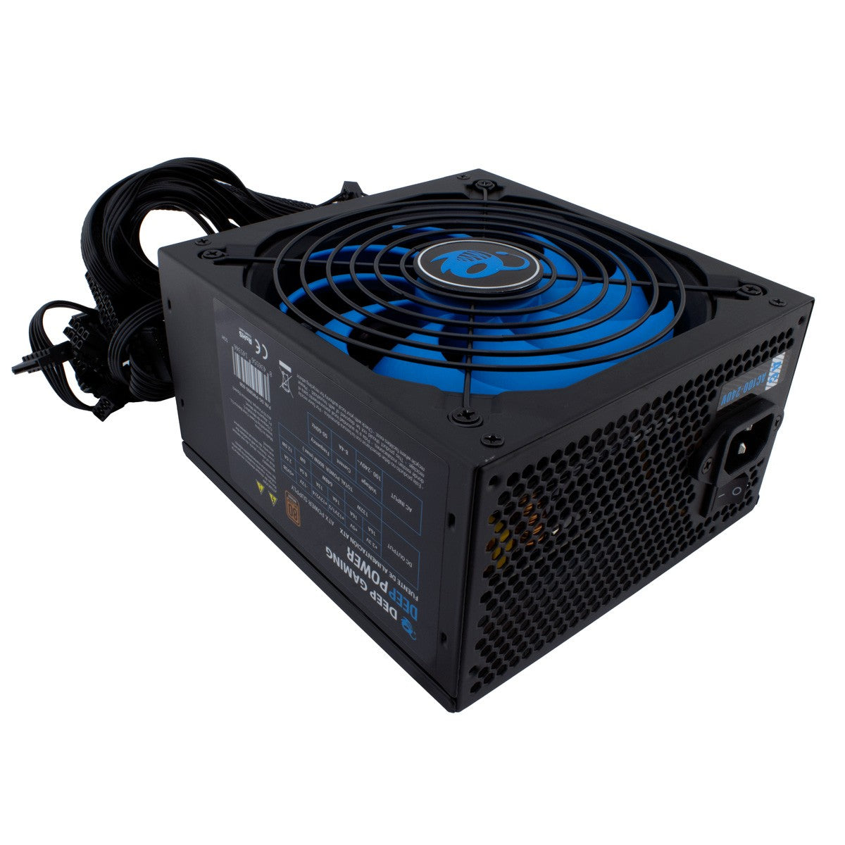 Deep Gaming DeepPower BR-800 alimentatore per computer 800 W 20+4 pin ATX ATX Nero
