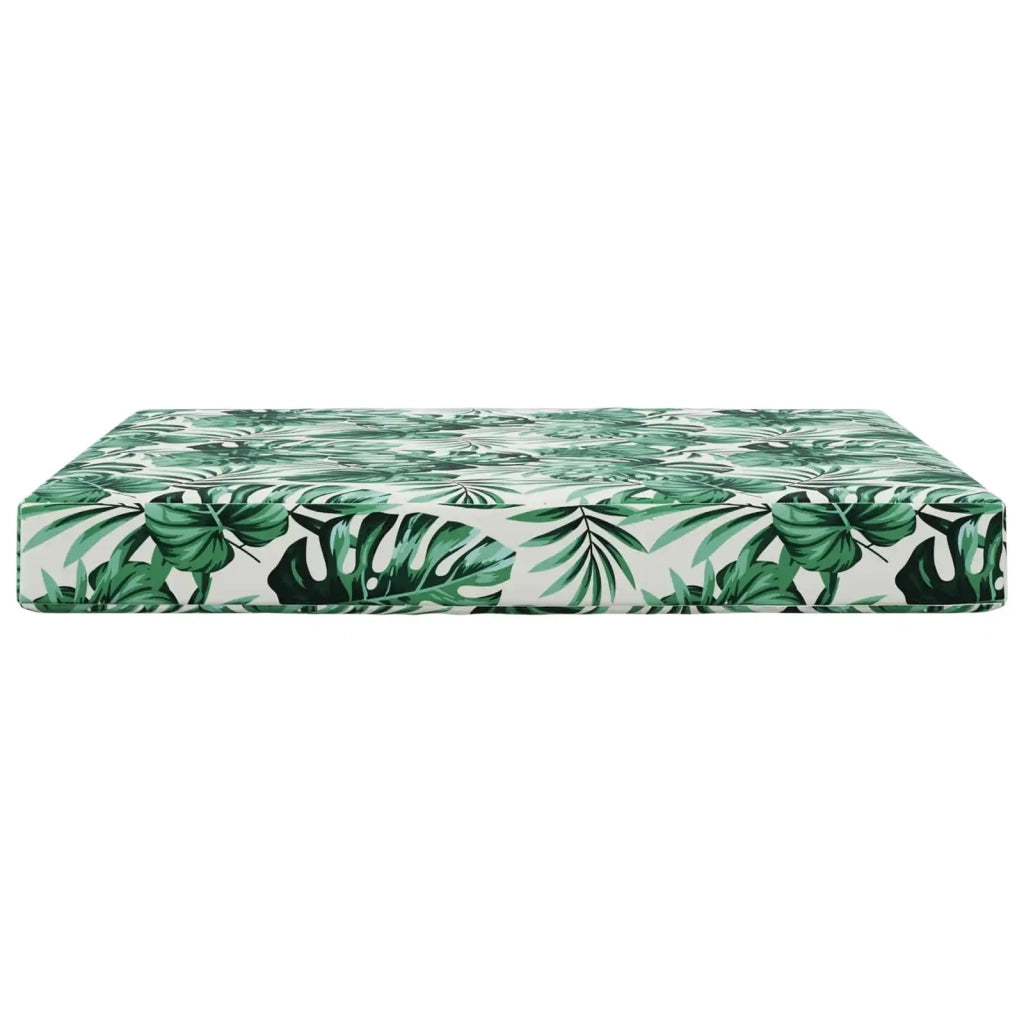 Cuscino per divano da esterno Motivo Foglia 80 x 80 x 8 cm 900824