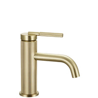 Rubinetto Da Lavabo Rea Serra Brush Gold Low