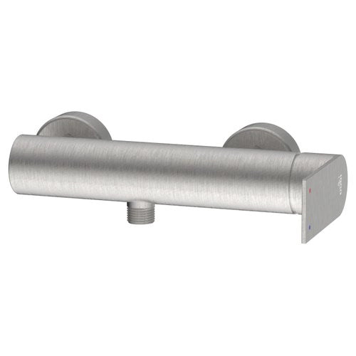 Miscelatore doccia idro bric scarub1503ac solar esterno parete spazzol