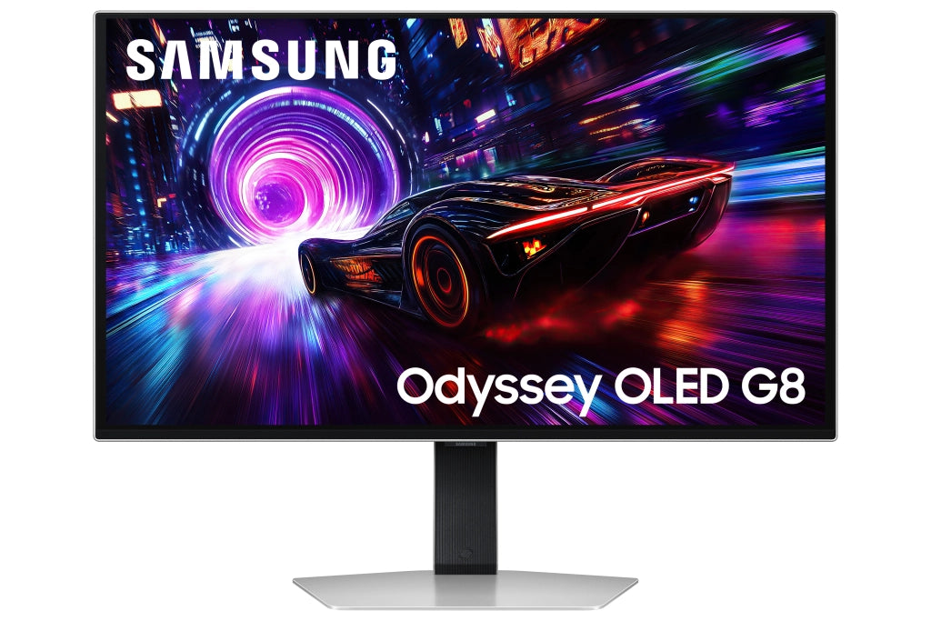 Samsung g81sf monitor pc 68,6 cm (27") 3840 x 2160 pixel 4k ultra hd oled argento - LS27FG812SUXEN