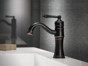 Rubinetto Da Bagno Rea Vintage Old Black Low
