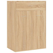 Scarpiera mobile contenitore per scarpe mobile per ingresso/corridoio/soggiorno design Sonoma 60 x 35 x 84 cm legno ingegnerizzato marrone 02_0021717