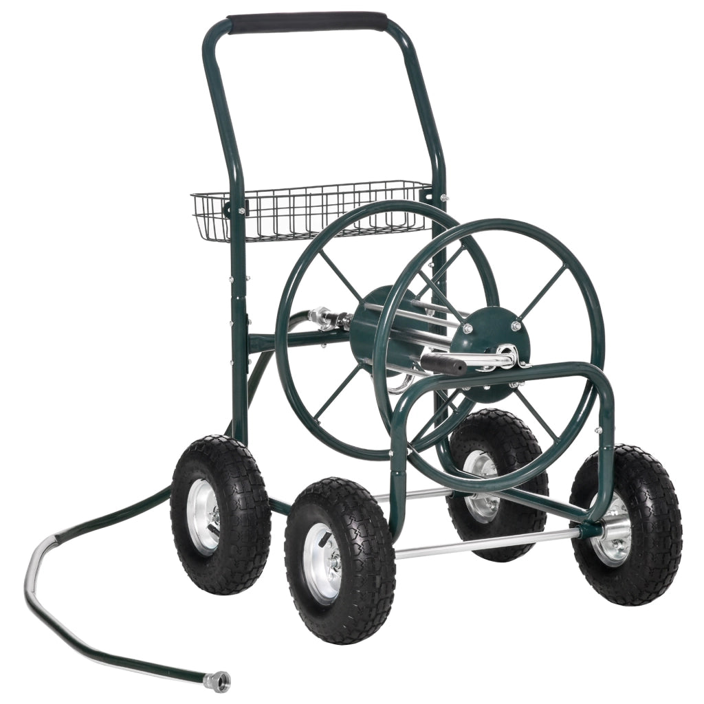 Carrello Avvolgicavo ¨C Zephmum ¨C 70 m, Verde, Metallo