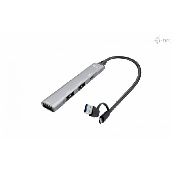 I-TEC USB-C/USB-A,HUB 1x USB 3.0 + 3x USB 2.0,METAL