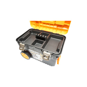 Cassetta portautensili robusta con ruote trolley 652x400x420mm