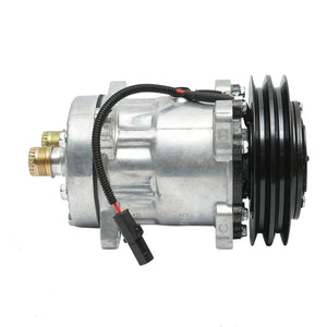 Compressore aria condizionata A/C per Case IH codice OEM 1977959C1, 1343925C1, 97204C1, 83934C91, 65202000, 1255750C91, 1255750C92