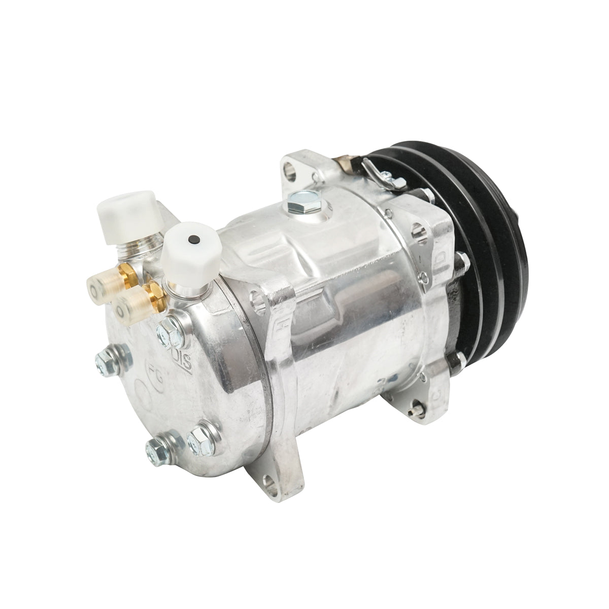 Compressore aria condizionata A/C per Deutz-Fahr, Same, Lamborghini codice OEM 000771984, 001013184, 0.010.1318.4, 0.007.7198.4