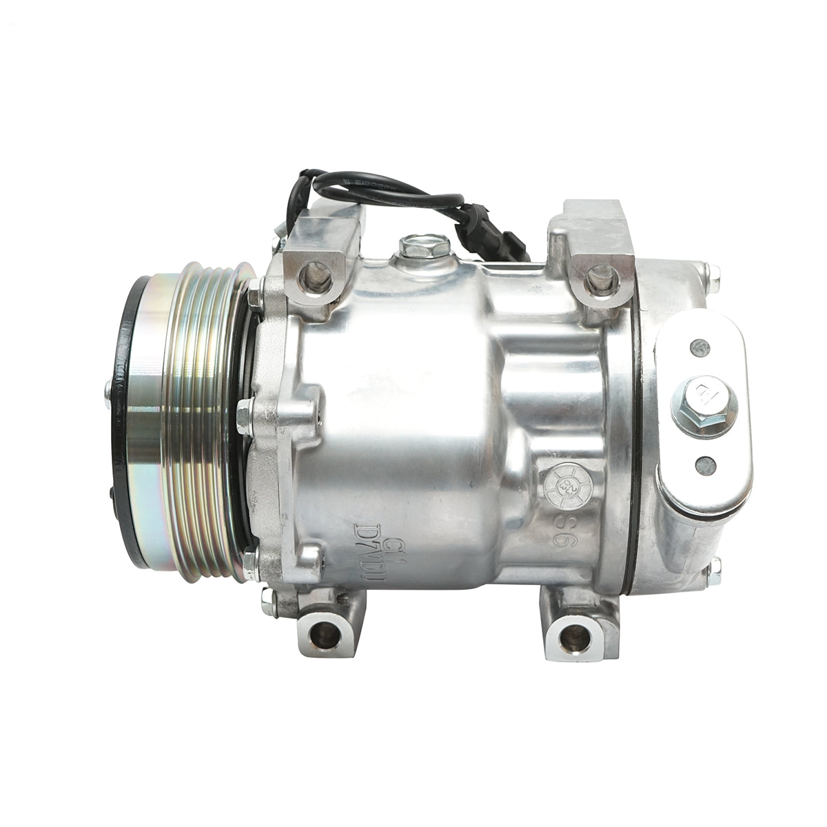 Compressore aria condizionata Iveco, Fiat, Citroen codice OEM 71796000, FTAK366 FTK366 8FK351334-251 8FK351334-751, TSP0159808 DCK1225 12.77027 504005418 504384357, 71721759 71724259