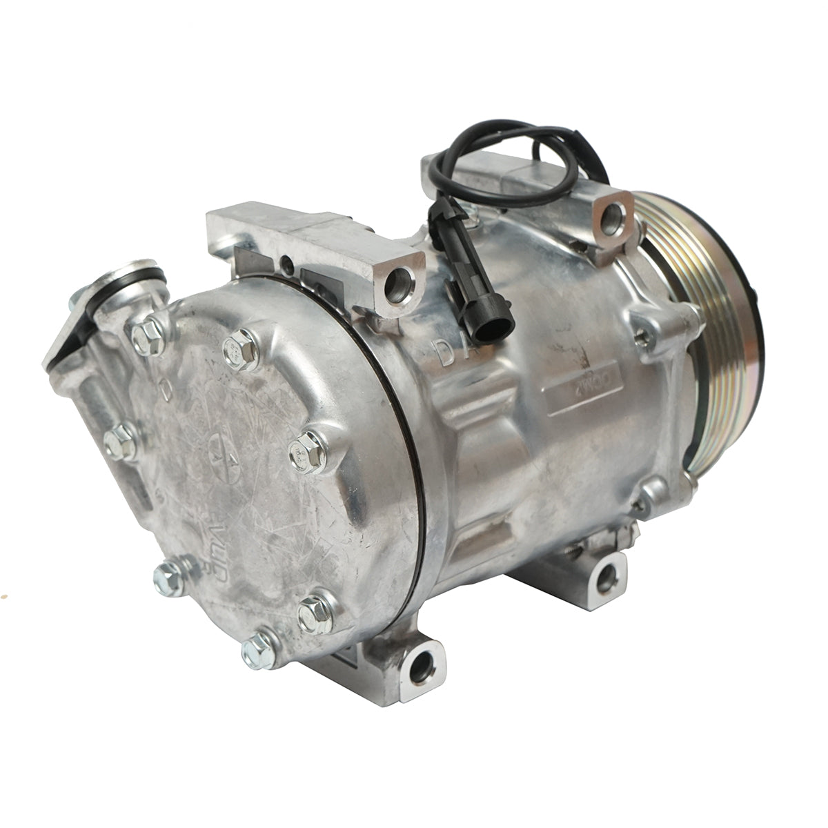 Compressore aria condizionata Iveco, Fiat, Citroen codice OEM 71796000, FTAK366 FTK366 8FK351334-251 8FK351334-751, TSP0159808 DCK1225 12.77027 504005418 504384357, 71721759 71724259