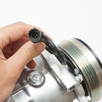 Compressore aria condizionata Iveco, Fiat, Citroen codice OEM 71796000, FTAK366 FTK366 8FK351334-251 8FK351334-751, TSP0159808 DCK1225 12.77027 504005418 504384357, 71721759 71724259