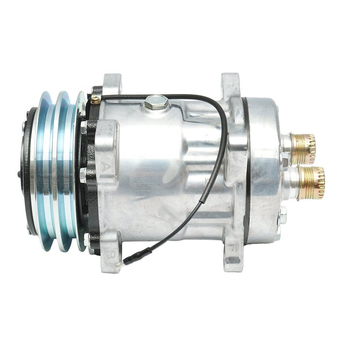 Compressore climatizzatore Ford, New Holland, Case IH codice OEM 80450805, 5176185, 5811103, 9704118, 89508380