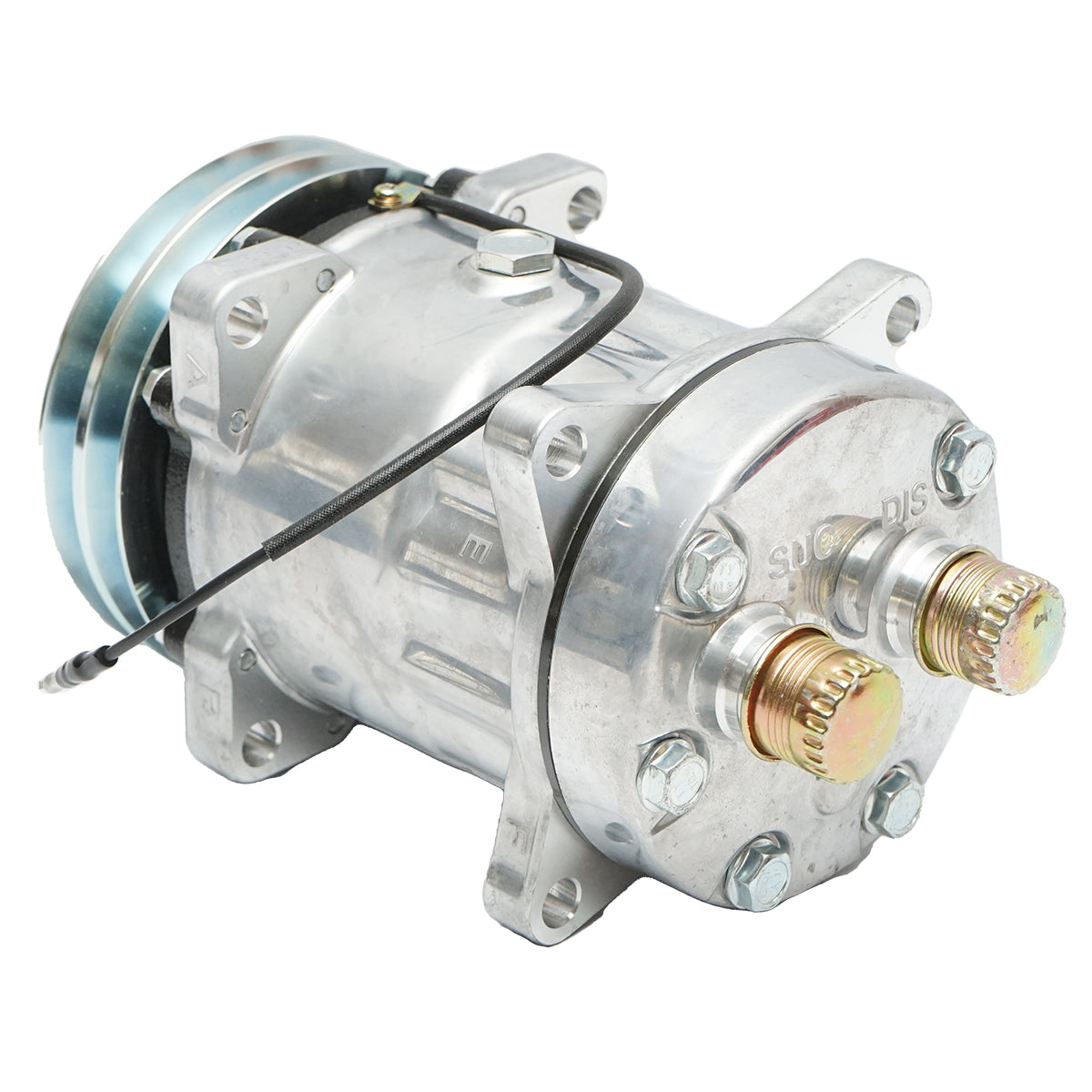 Compressore climatizzatore Ford, New Holland, Case IH codice OEM 80450805, 5176185, 5811103, 9704118, 89508380