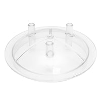 Coperchio trasparente per tanica da 40 litri con 3 uscite per mungitrice per mucche Breckner Germany