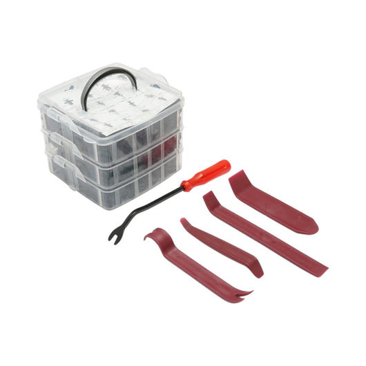 Kit di clip per auto da 620 pezzi con 5 strumenti di rimozione Breckner Germany