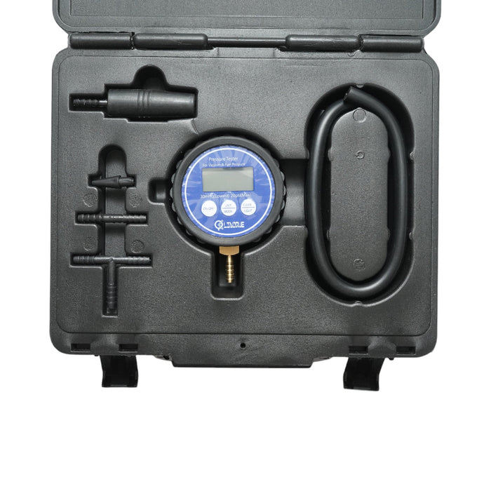 Kit di prova della pressione del carburante e del vuoto, manometro digitale 0-20 PSI Breckner Germany