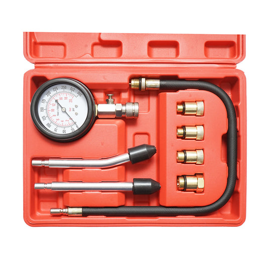 Kit di prova della pressione del motore a benzina, manometro meccanico 0-20 bar Breckner Germany