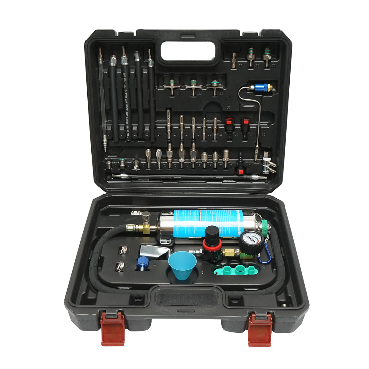 Kit per la pulizia degli iniettori di carburante di aspirazione 39 pezzi Breckner Germany