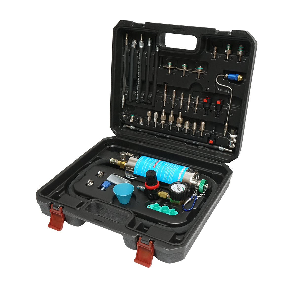 Kit per la pulizia degli iniettori di carburante di aspirazione 39 pezzi Breckner Germany