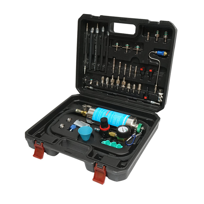 Kit per la pulizia degli iniettori di carburante di aspirazione 39 pezzi Breckner Germany