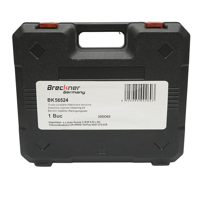 Kit per la pulizia degli iniettori di carburante di aspirazione 39 pezzi Breckner Germany