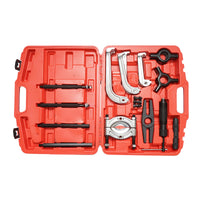 Kit pressa per estrazione cuscinetti e pulegge con 3 bracci, pistone idraulico da 10 tonnellate Breckner Germany