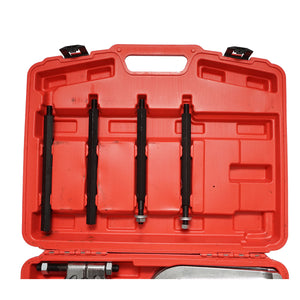 Kit pressa per estrazione cuscinetti e pulegge con 3 bracci, pistone idraulico da 10 tonnellate Breckner Germany