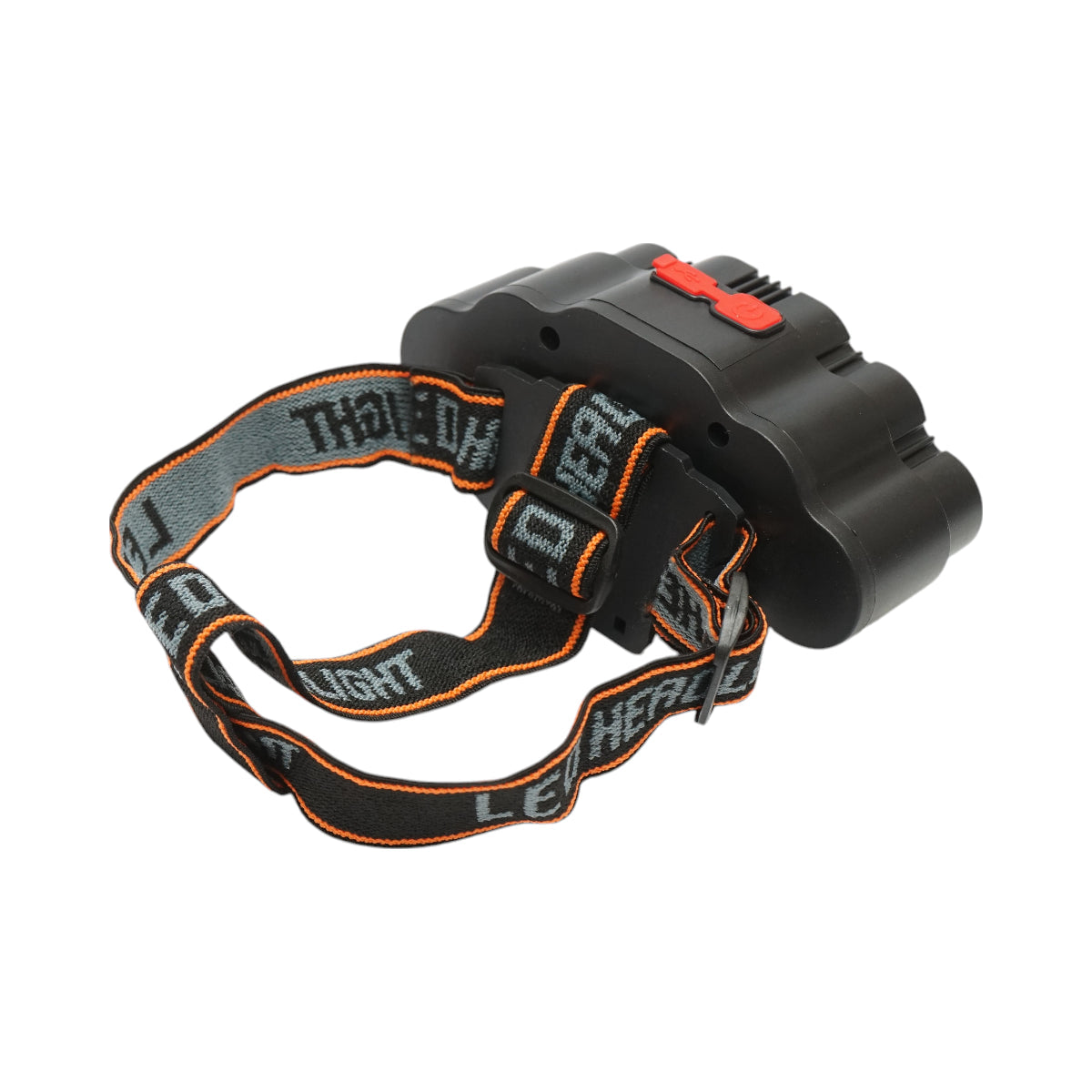 Lampada frontale con 9 LED, 4 modalità di illuminazione, ricaricabile tramite USB