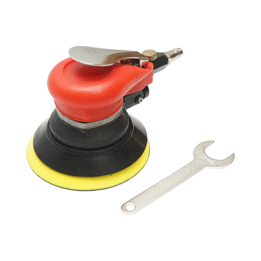 Levigatrice orbitale pneumatica 125 mm, velocità 10000 giri/min, orbita 2,5 mm, pressione max 8 bar