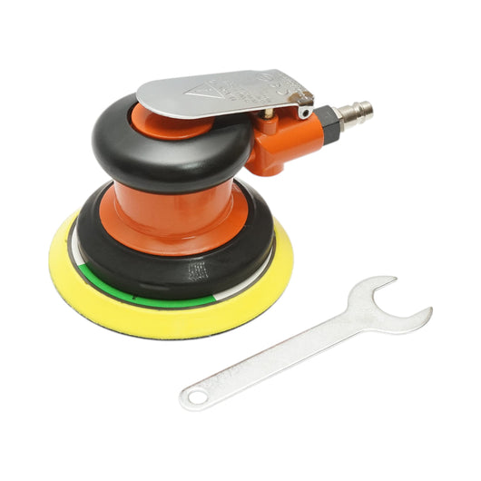 Levigatrice orbitale pneumatica 125mm, velocità 10000 giri/min, orbita 2,5mm, pressione max 6 bar Heavy Duty