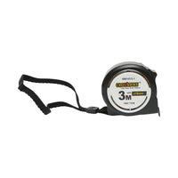 Metro a nastro professionale 3mx16mm, cassa in ABS, nastro in acciaio, classe di precisione II Crownman