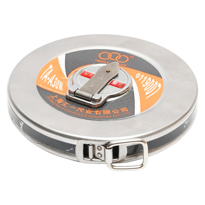 Metro a nastro professionale in alluminio per uso forestale 10 mm x 30 m