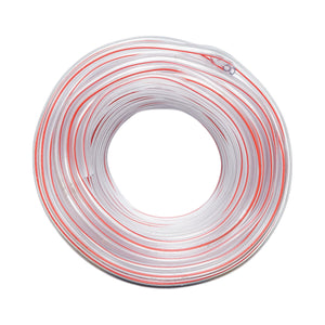 Rotolo da 50 m di tubo flessibile per vuoto doppio trasparente per mungitrice per mucche Breckner Germany