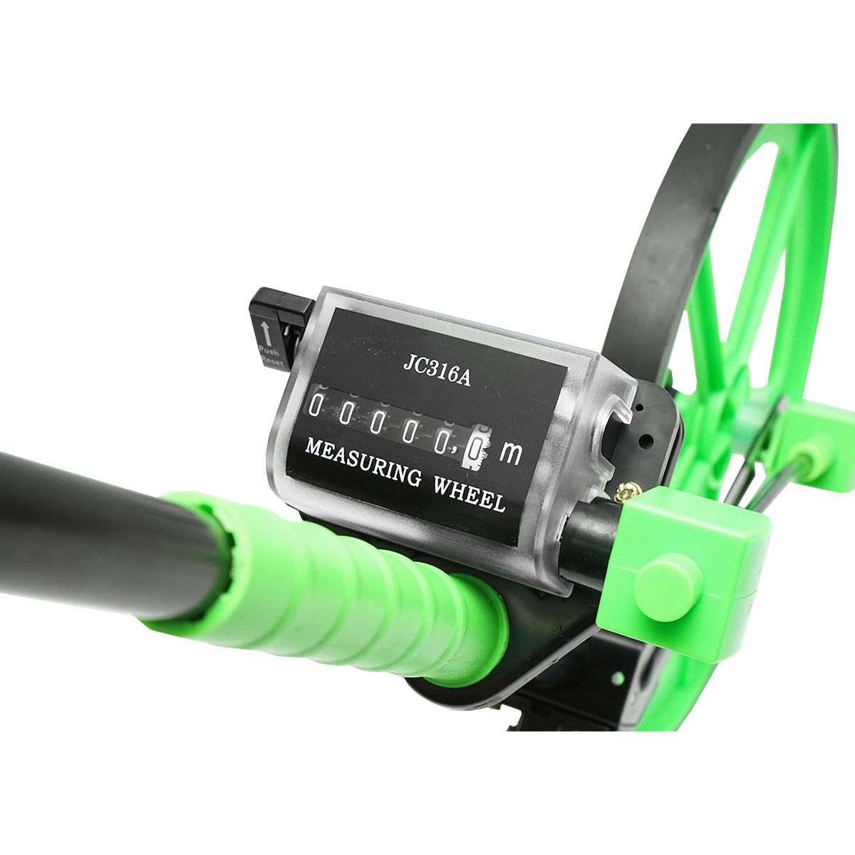 Ruota misuratrice di distanza con contatore meccanico