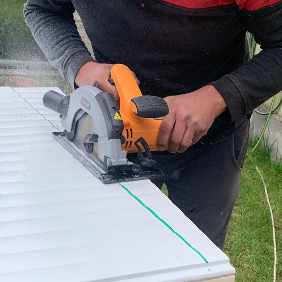 Sega circolare manuale 4700 giri/min con disco da 185 mm 1600 W Hoteche