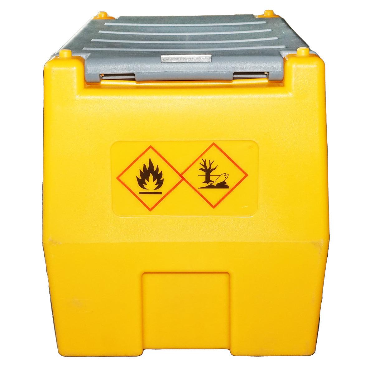 Serbatoio per gasolio da 220 Litri con impianto di trasferimento 12V/200W, Porta