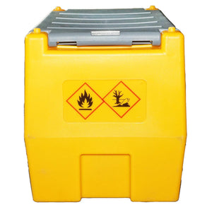 Serbatoio per gasolio da 220 Litri con impianto di trasferimento 12V/200W, Porta