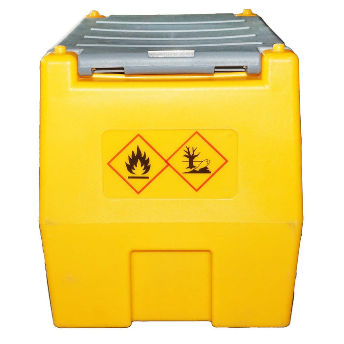 Serbatoio per gasolio da 220 Litri con impianto di trasferimento 12V/200W, Porta