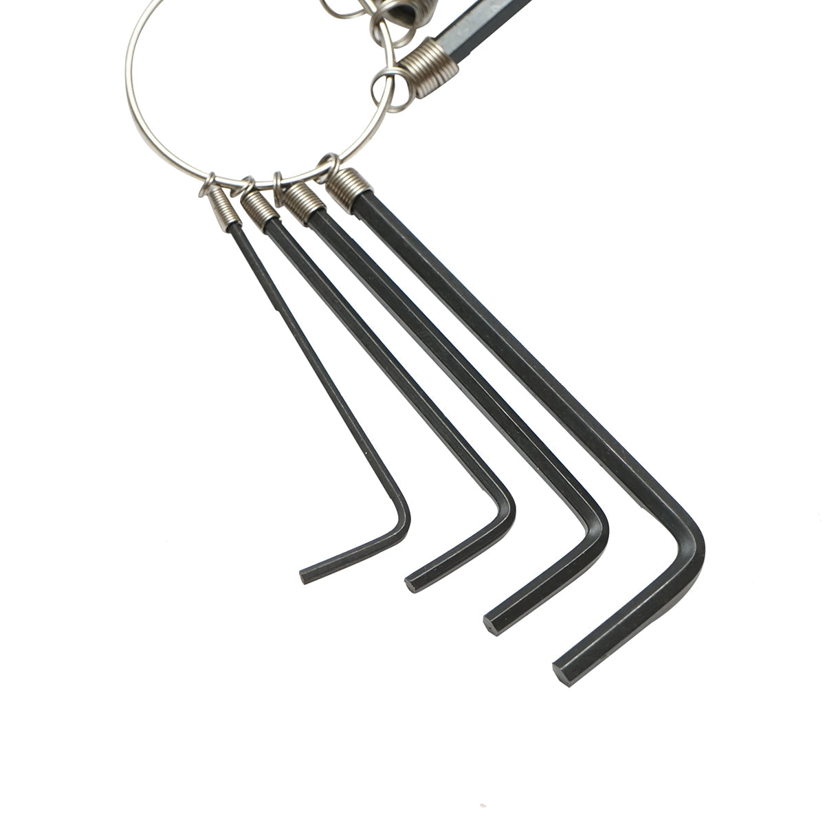 Set di 8 chiavi esagonali da 1,5 a 6 mm, acciaio al carbonio HRC 48-52 Crownman