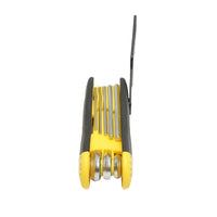 Set di 8 chiavi esagonali pieghevoli con impugnatura a coltello 2-8 mm Cr-V Crownman