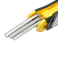 Set di 8 chiavi esagonali pieghevoli con impugnatura a coltello 2-8 mm Cr-V Crownman