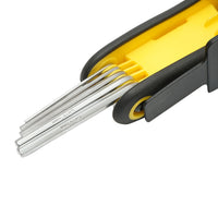 Set di 8 chiavi esagonali pieghevoli con impugnatura a coltello 2-8 mm Cr-V Crownman